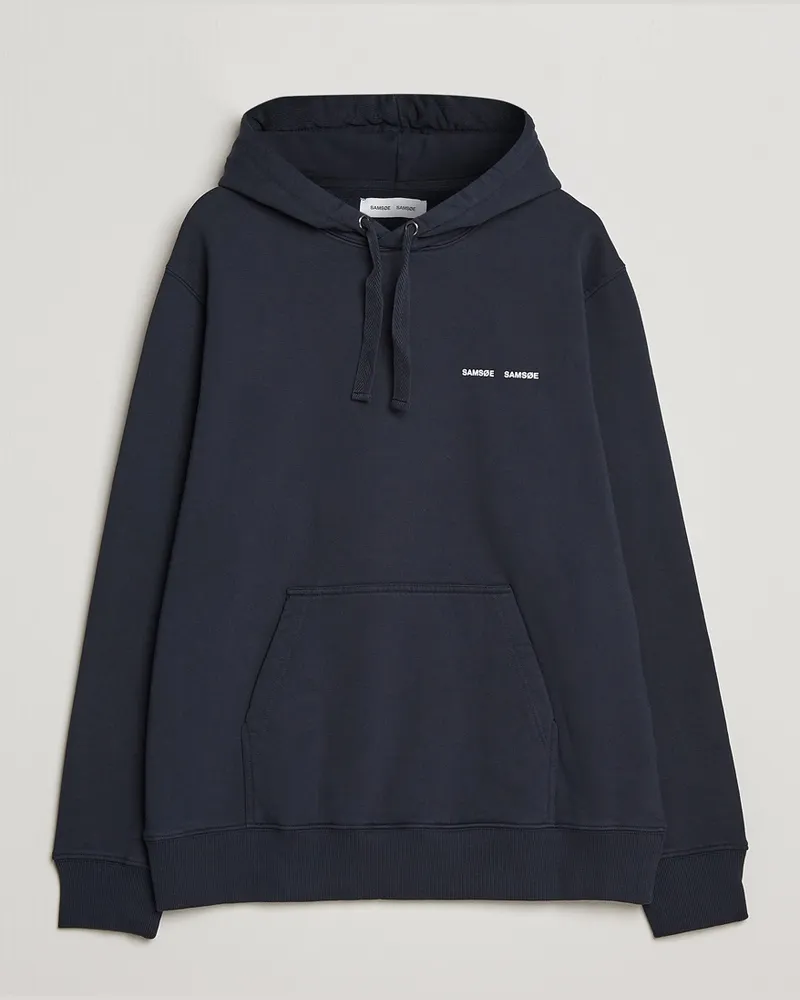 Samsøe & Samsøe Norsbro Hoodie Sky Captain Blau