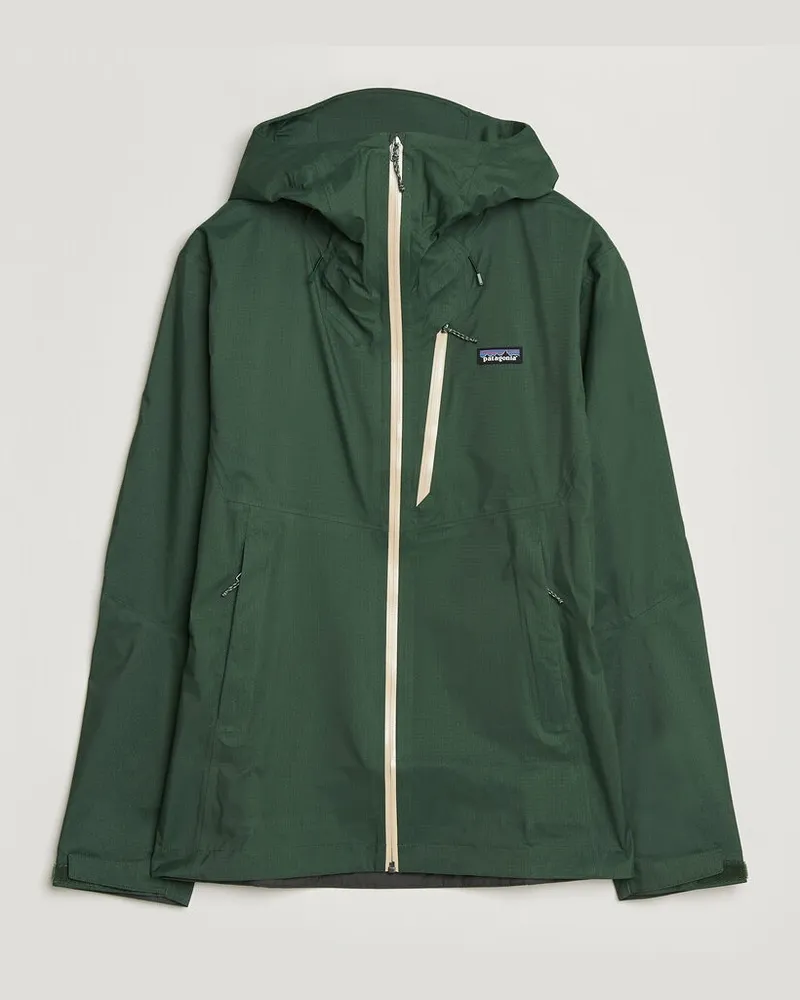 Patagonia Granite Crest Rain Jacket Treeline Green Grün