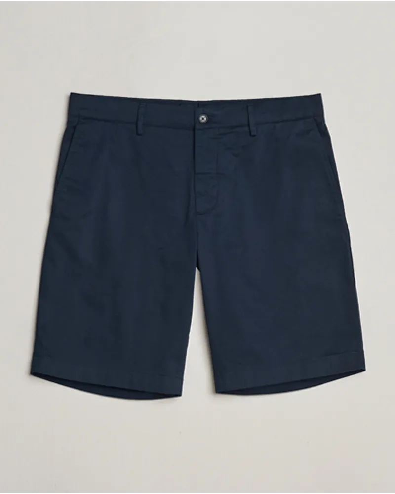 J.Lindeberg Nathan Cloud Satin Shorts Navy Blau