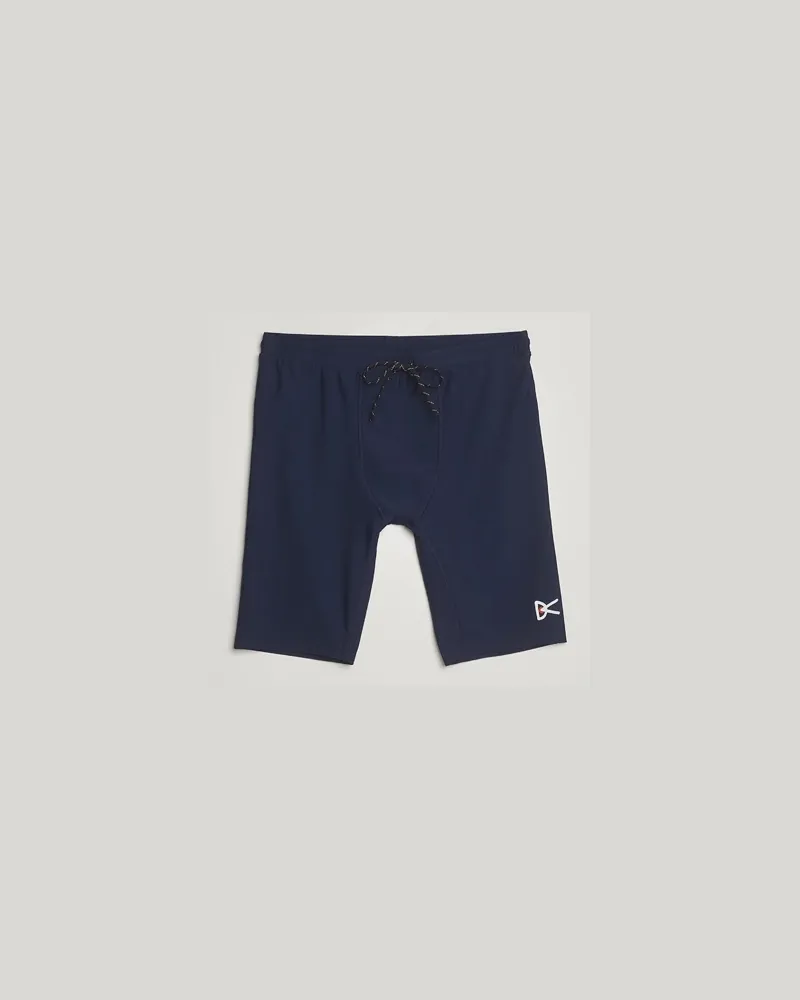 District Vision 9 Inch Half Tights Indigo Blau