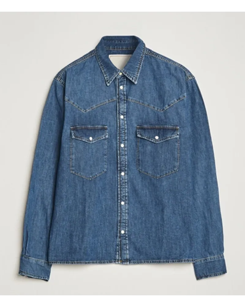 JEANERICA Bertrand Denim Shirt Vintage 95 Blau