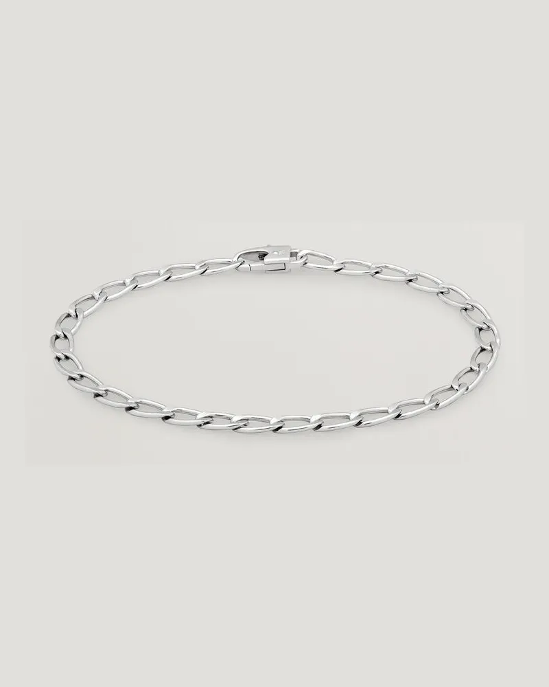 Tom Wood Arlo Medium Bracelet Silver Silber