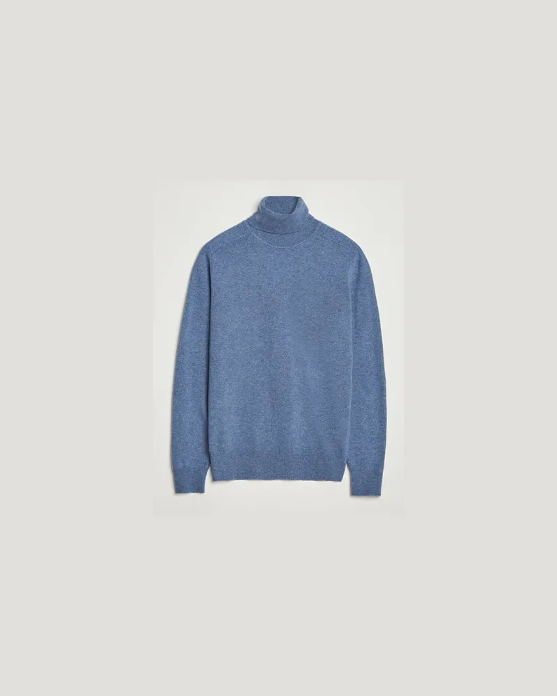 Altea Wool/Cashmere Rollneck Blue Blau