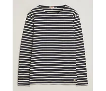 Houat Héritage Stripe Long Sleeve T-Shirt Nature/Navy