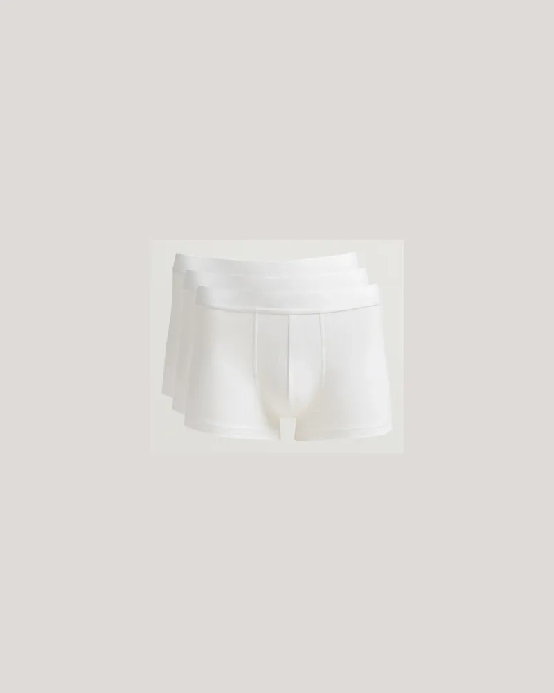 HUGO BOSS 3-Pack One Trunk Open White Weiß