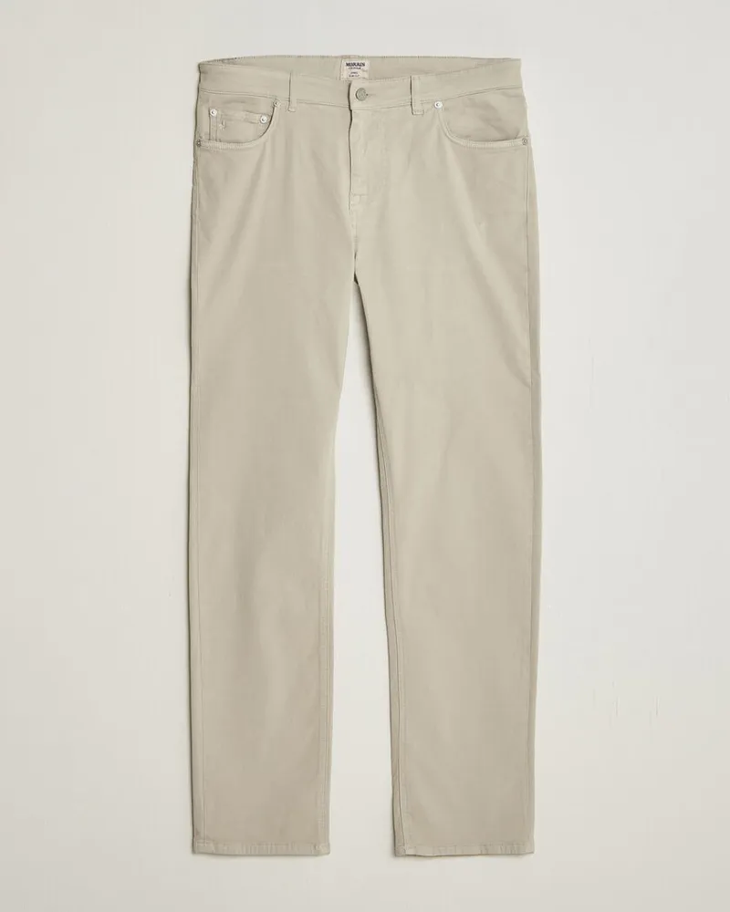 Morris James Brushed 5-Pocket Pant Khaki Beige
