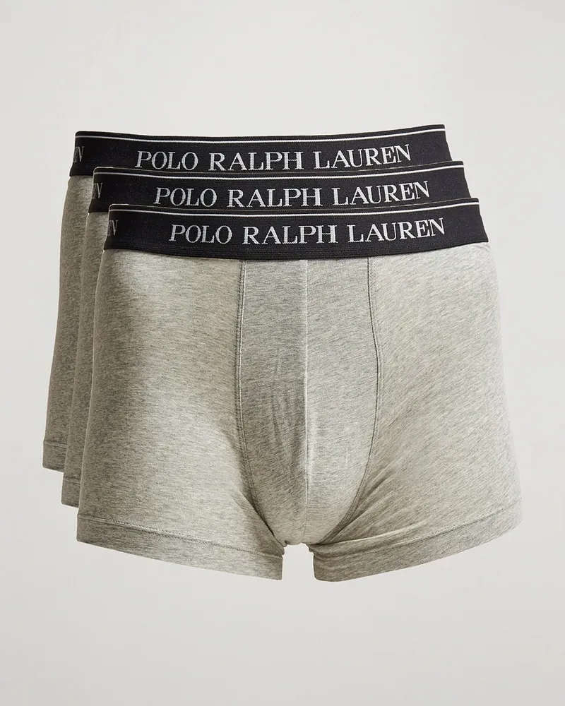 Ralph Lauren 3-Pack Trunk Andover Heather Grey Grau