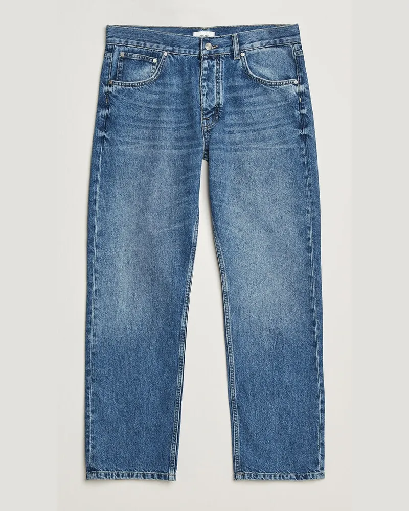 NN 07 Sonny Regular Fit Jeans Blue Distressed Blau