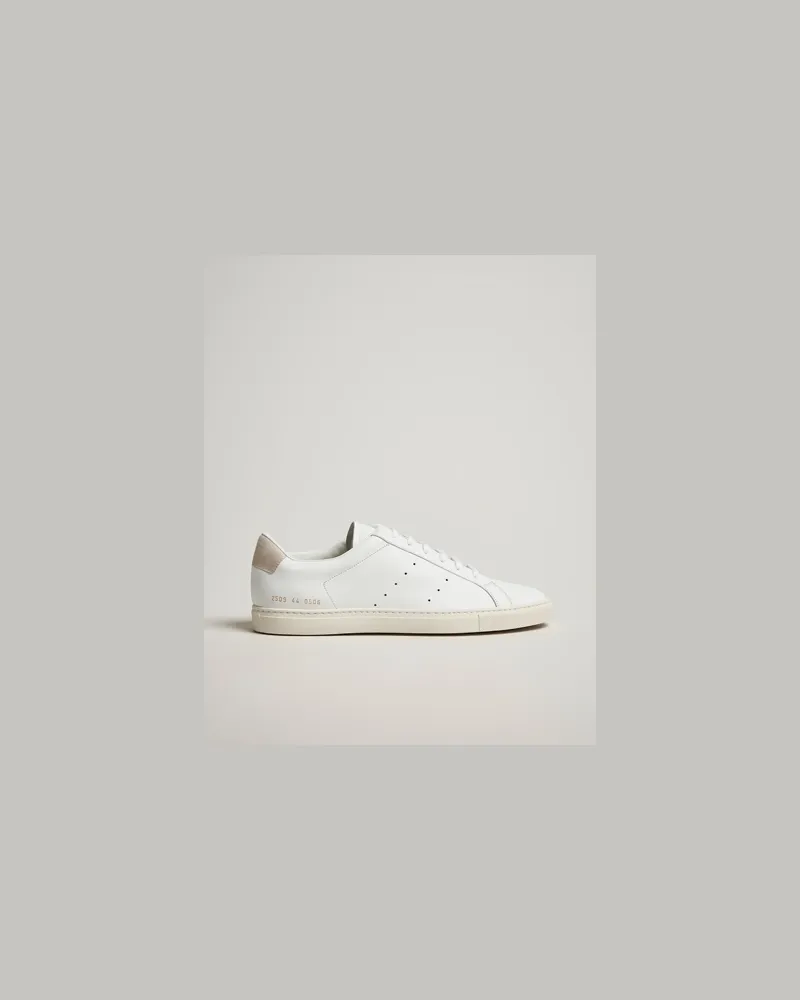 Common Projects Achilles Sport Nappa Leather Sneaker White Weiß