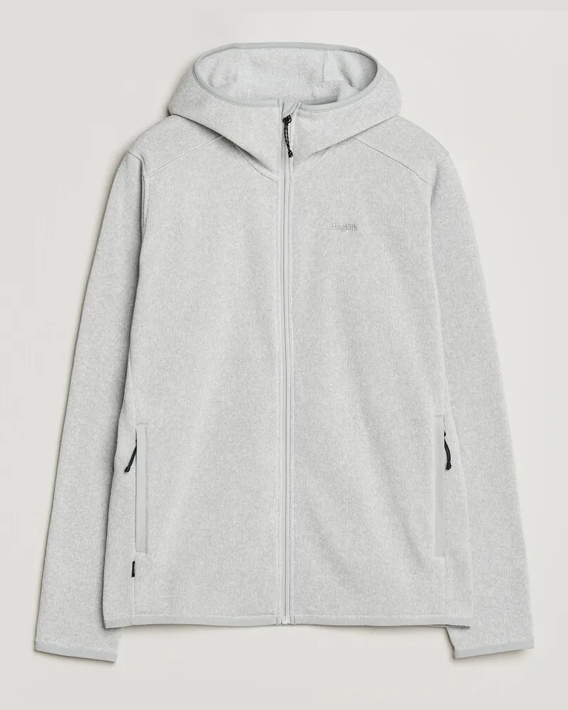 Haglöfs Swook II Mid Hood Stone Grey Grau