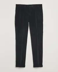 Briglia 1949 Slim Fit Corduroy Trousers Black Schwarz