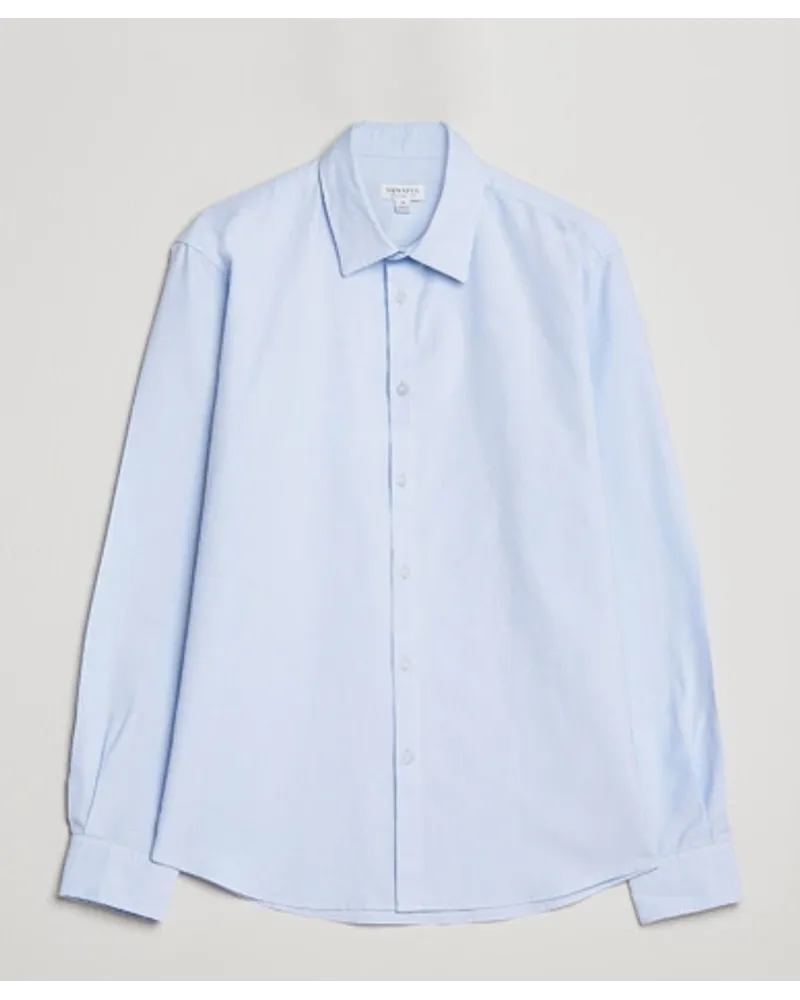 Sunspel Casual Oxford Shirt Light Blue Blau