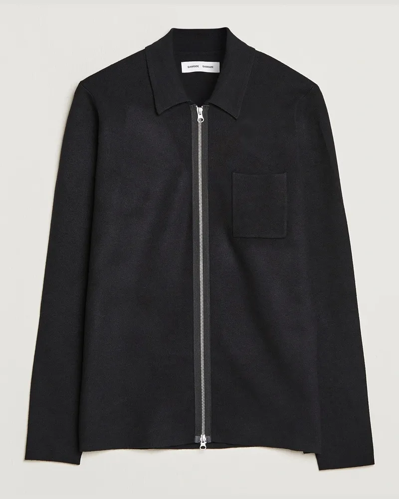 Samsøe & Samsøe Guna Full Zip Black Schwarz