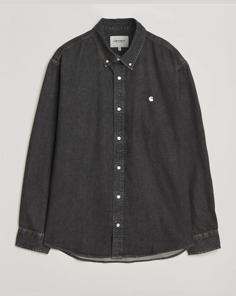 Carhartt WIP Lucas Denim Shirt Black Schwarz