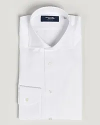 Kamakura Shirts Slim Fit Broadcloth Dress Shirt White Weiß