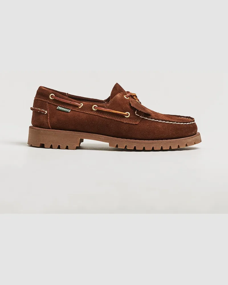 Sebago Ranger Suede Loafer Dark Brown Braun