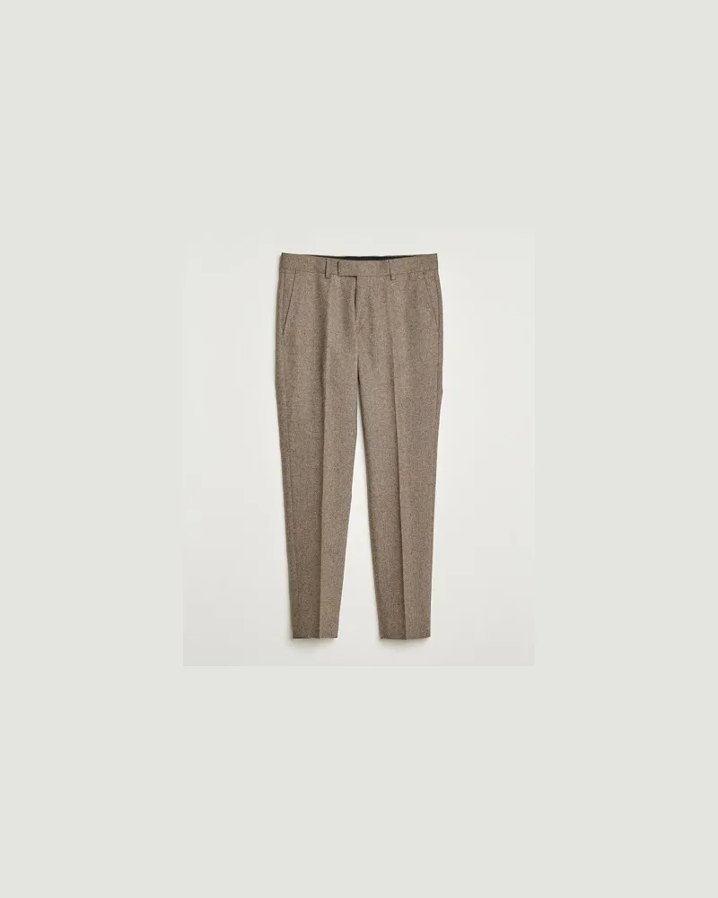 Tiger of Sweden Tenuta Brushed Wool Trousers Burlywood Beige