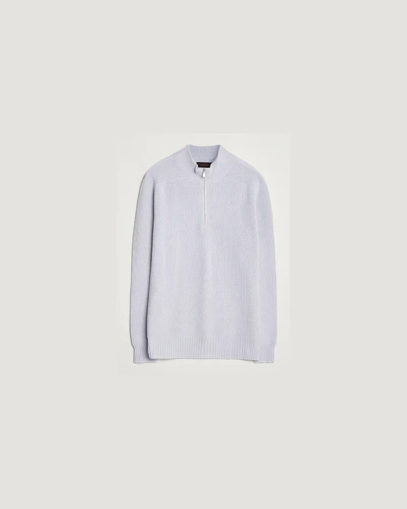 Gran Sasso Rainwool Half Zip Light Lavendel Lila