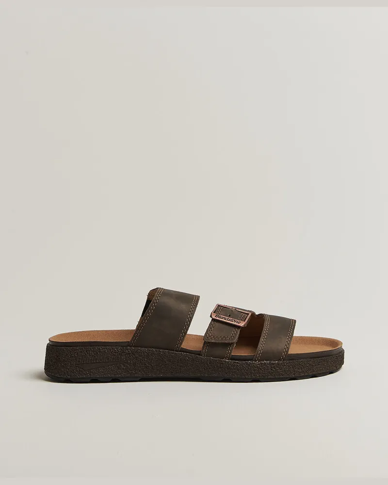 BLUNDSTONE 2694 Aerocork Leather Sandal Rustic Brown Braun