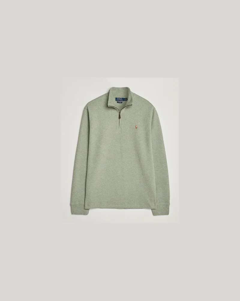 Ralph Lauren Polo Ralph Lauren Double Knitted Half Zip Greenery H Grün
