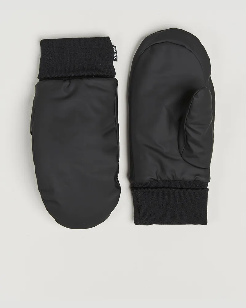 RAINS Alta Puffer Mittens Black Schwarz