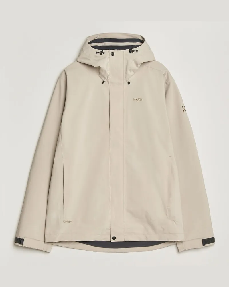Haglöfs Breeze Proof Jacket Chalk Beige Beige