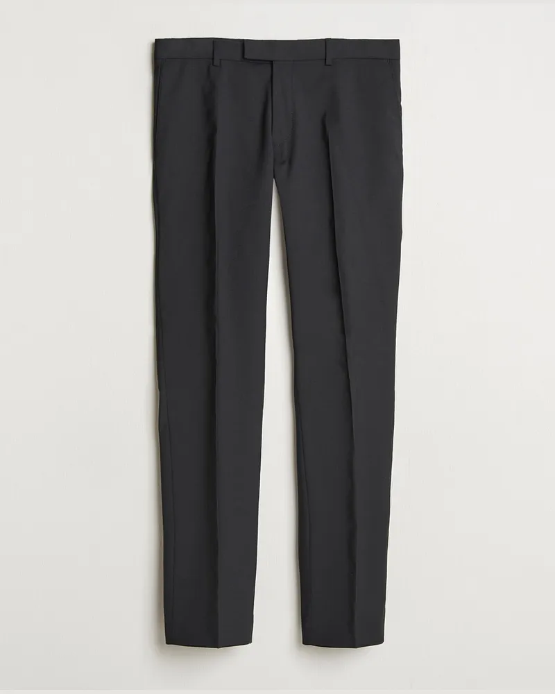 Oscar Jacobson Damien Trousers Black Schwarz