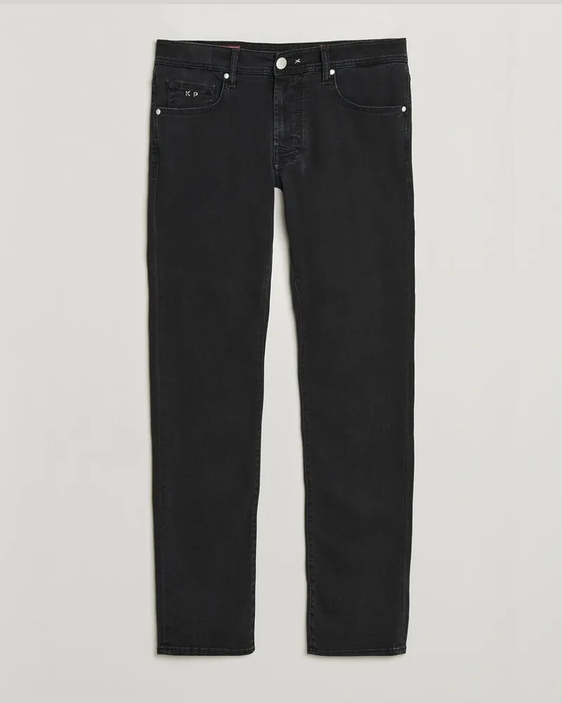Tramarossa Michelangelo Stretch Relax Jeans Black Schwarz