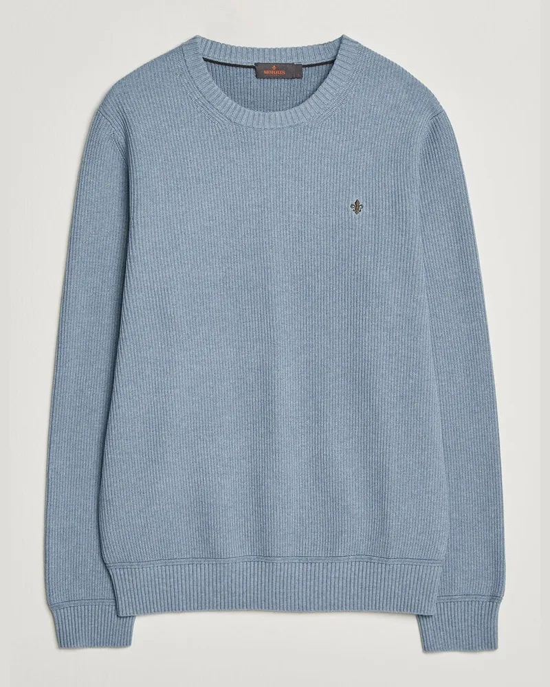 Morris Colin O-Neck Light Blue Blau