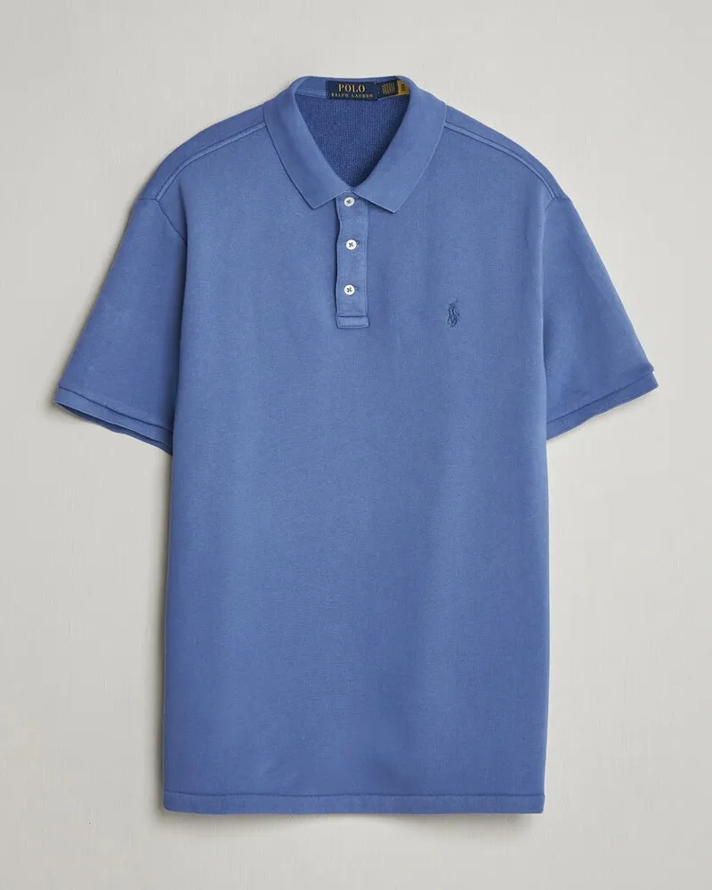 Ralph Lauren Island Terry Polo Modern Royal Blau