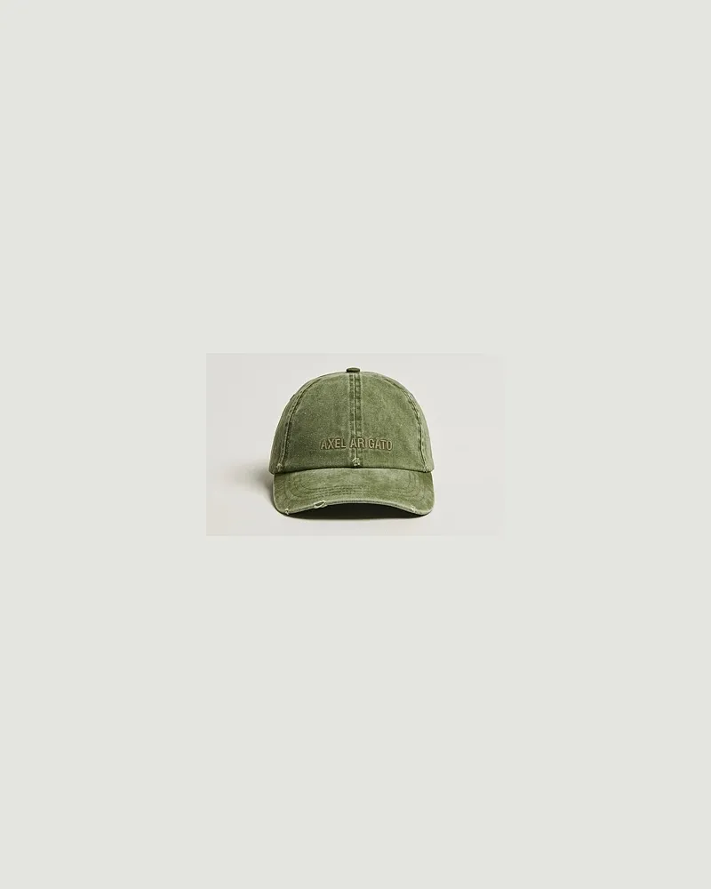 Axel Arigato AA Logo Cap Washed Green Grün