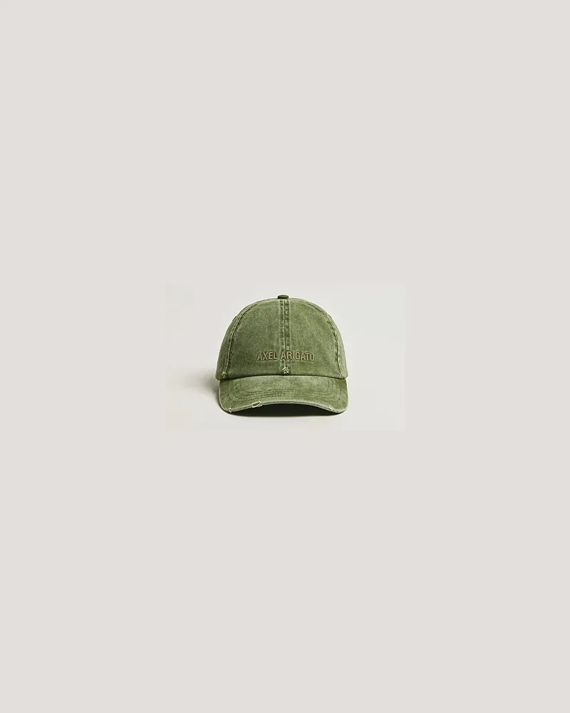 Axel Arigato AA Logo Cap Washed Green Grün