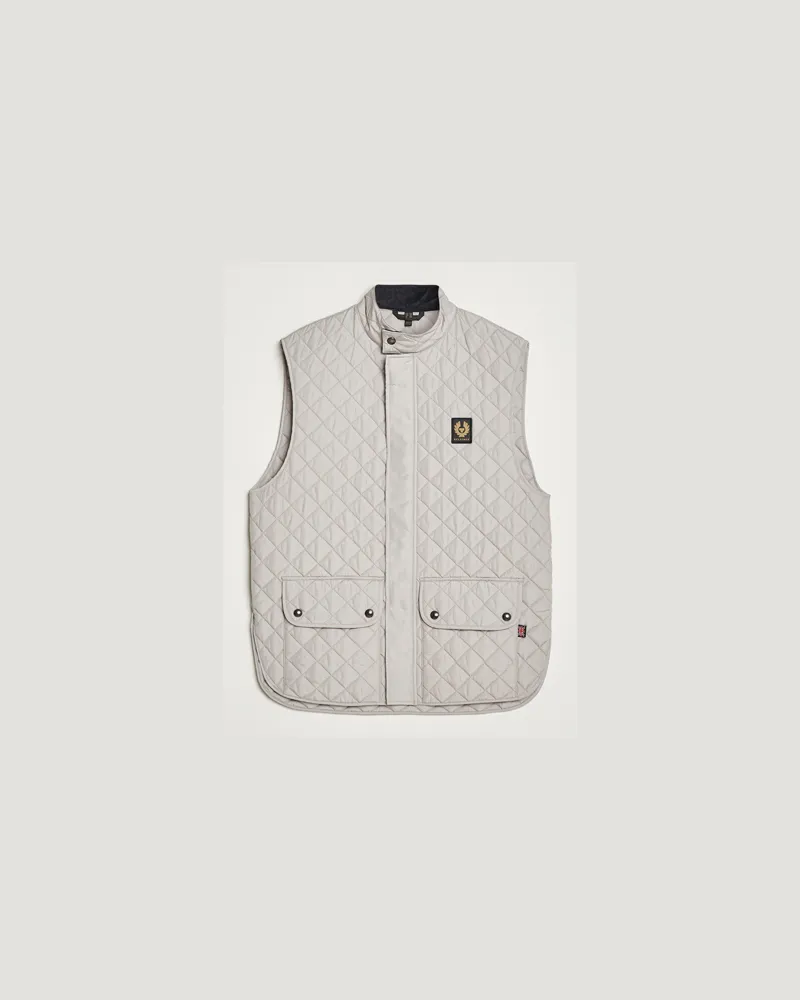 Belstaff Icon Gilet Cement Grey Grau