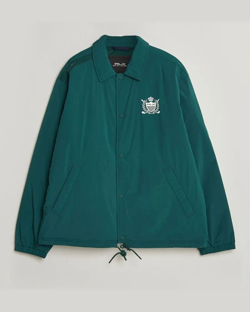 Ralph Lauren Coach Jacket Moss Agate Grün
