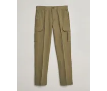 Slim Fit Cargo Pants Military Green