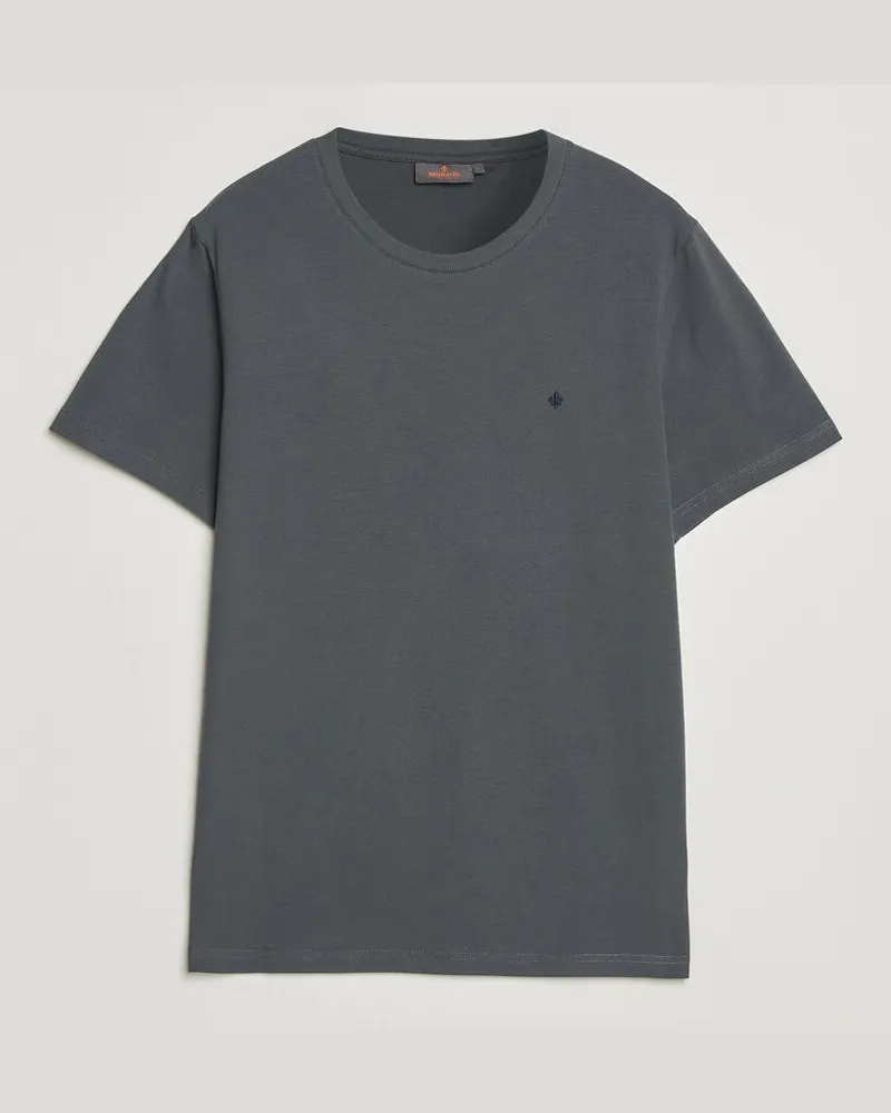 Morris James Crew Neck T-Shirt Grey Grau