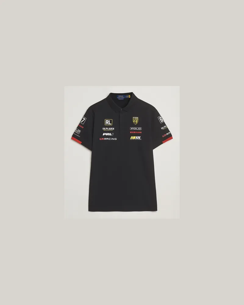 Ralph Lauren RL Motorsport Polo Polo Black Schwarz