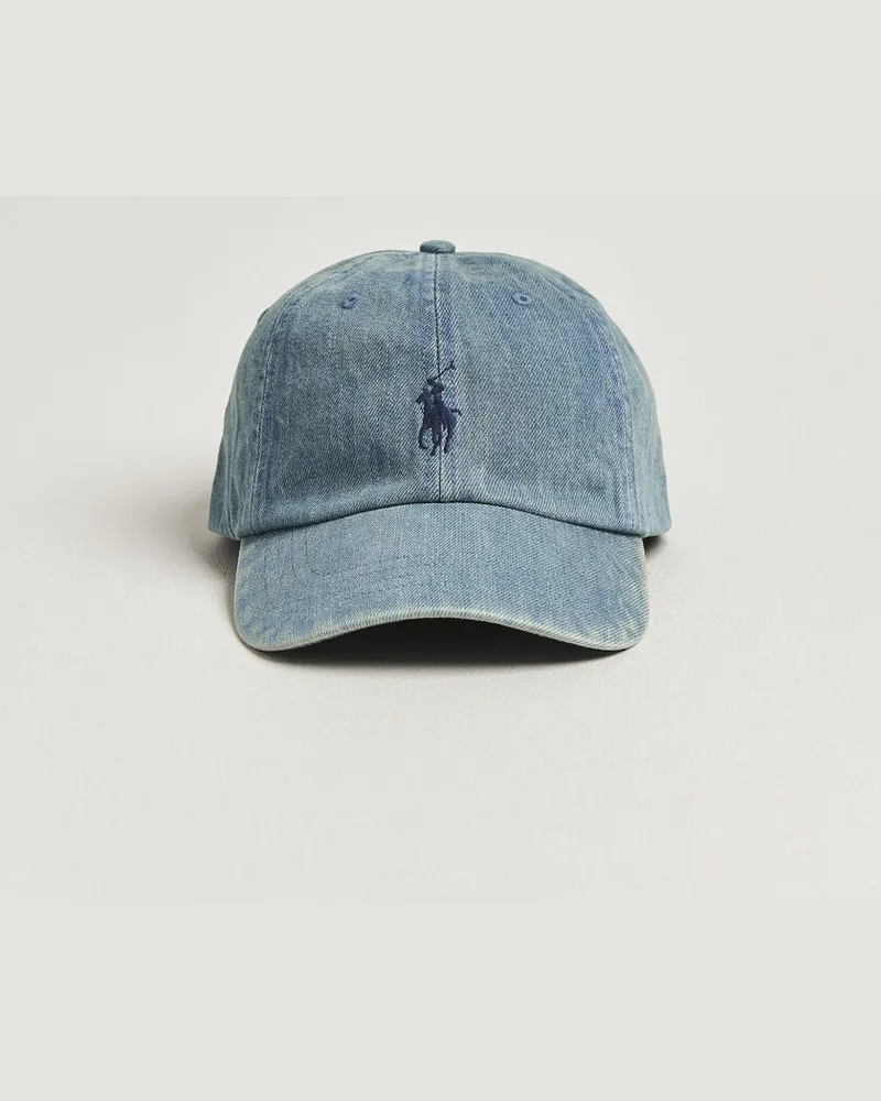 Ralph Lauren Denim Cap Light Wash Blau