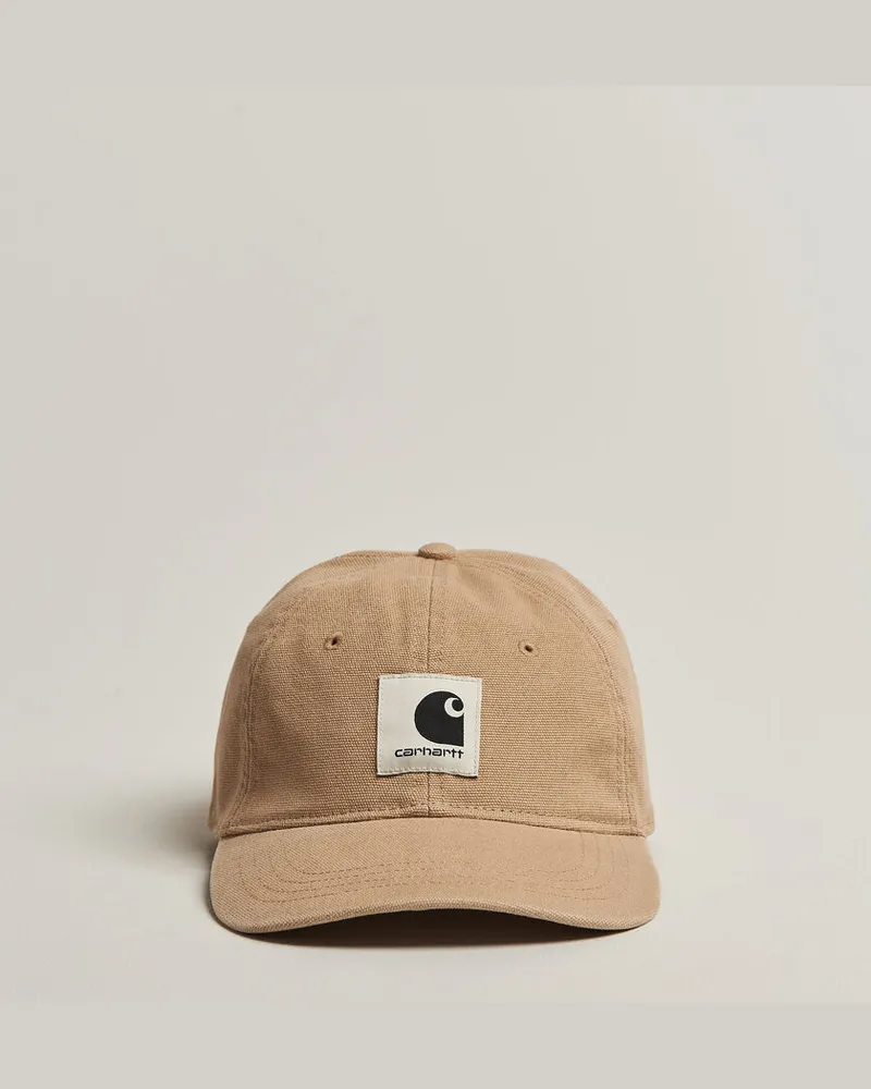 Carhartt WIP Canvas Caps Dusty H Brown Braun