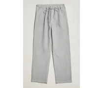Keywest Leinen Drawstring Pants Light Grey