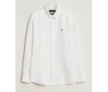 Douglas Leinen Button Down Shirt White