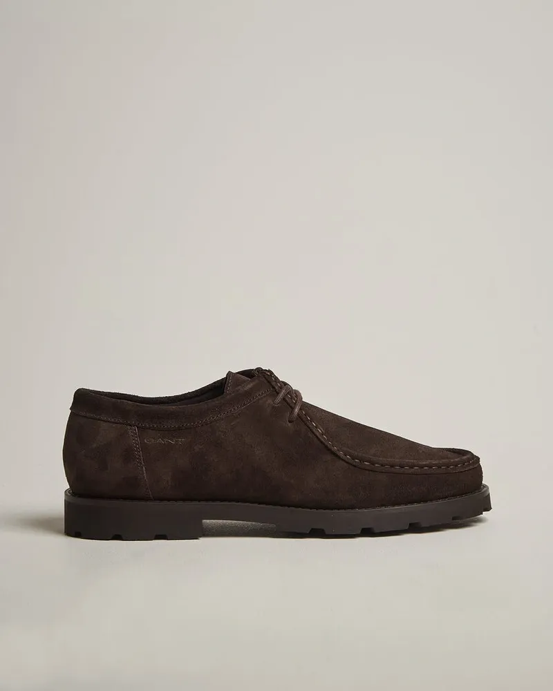 Gant Tratton Suede Derby Espresso Brown Braun