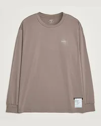 Satisfy AuraLite Long Sleeve T-Shirt Falcon Braun