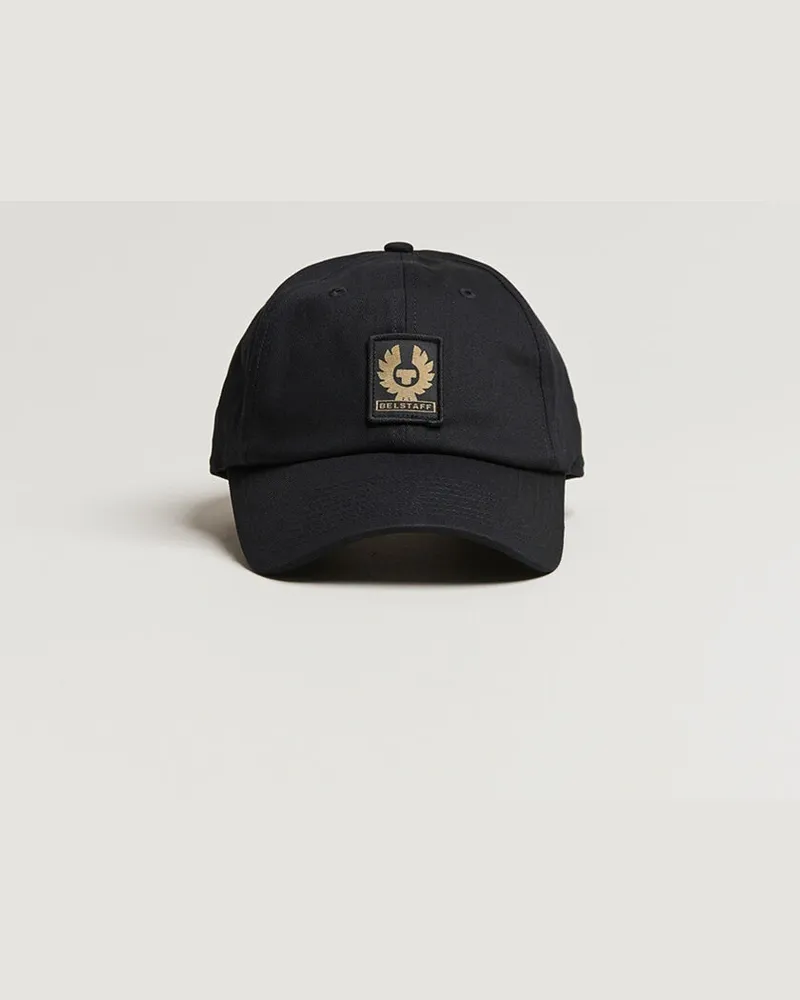 Belstaff Phoenix Logo Cap Black Schwarz