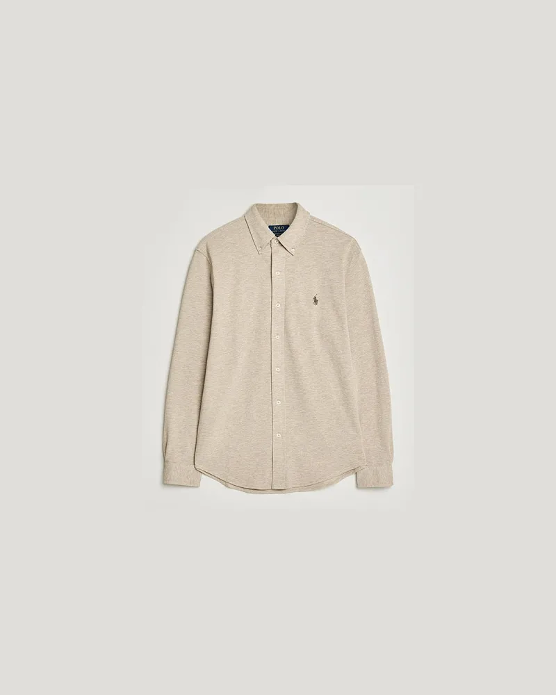 Ralph Lauren Featherweight Mesh Shirt Tuscan Beige Beige