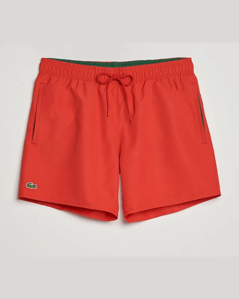 Lacoste Bathingtrunks Red Rot