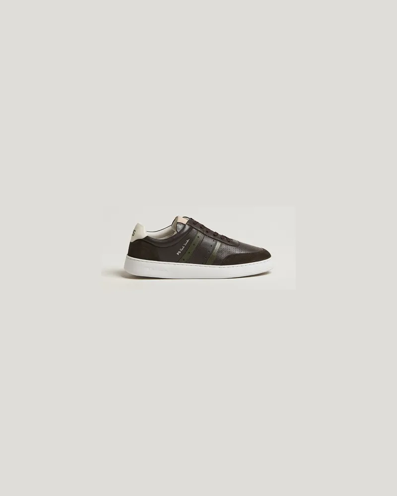 Paul Smith Birch Leather/Suede Sneaker Brown Braun