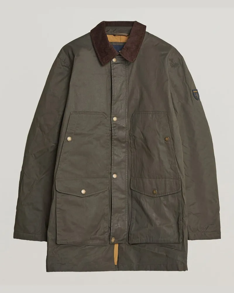 Morris Mac Vax Jacket Olive Grün