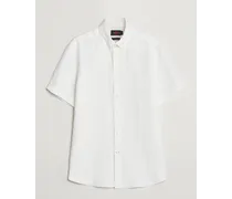 Douglas Leinen Kurzarm Shirt White