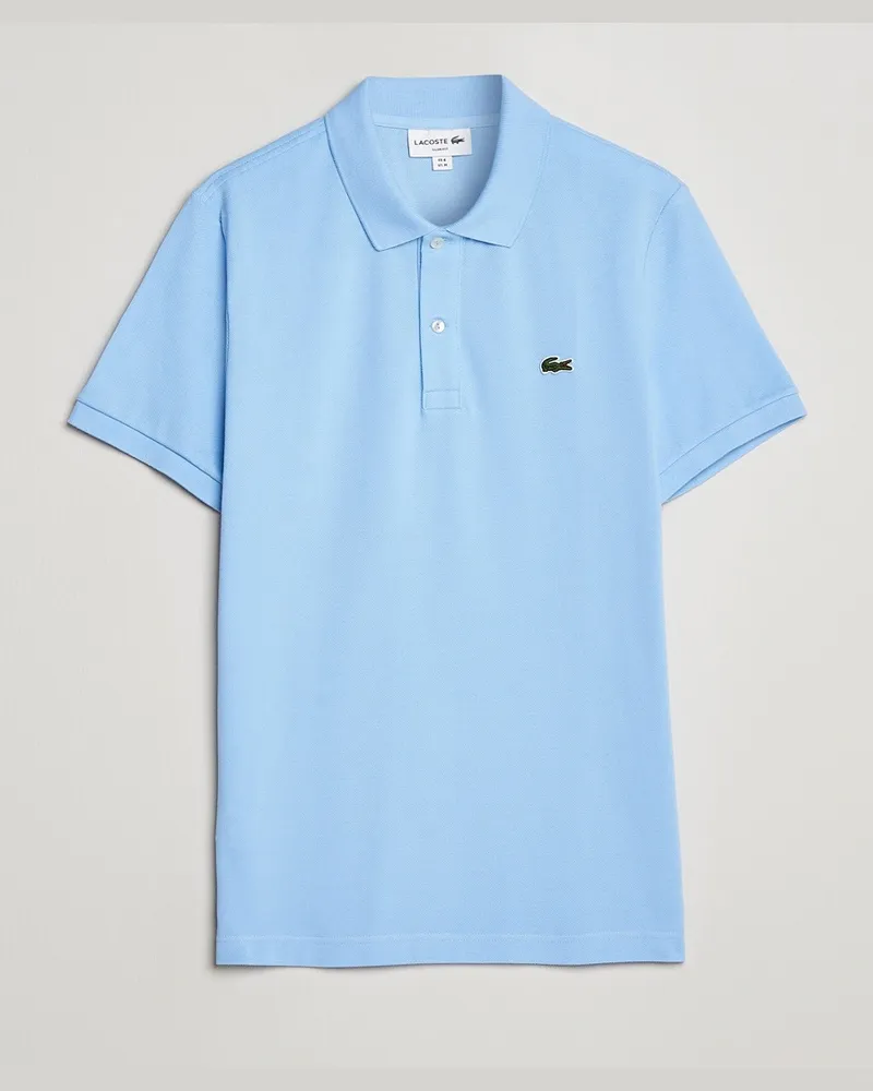 Lacoste Slim Fit Polo Piké Overview Blau